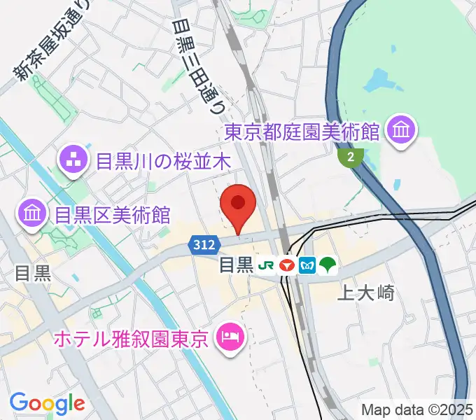 ブルースアレイジャパンの地図