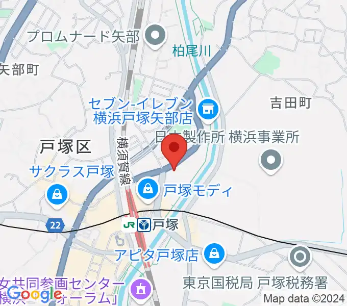 修理屋ぎたべーの地図