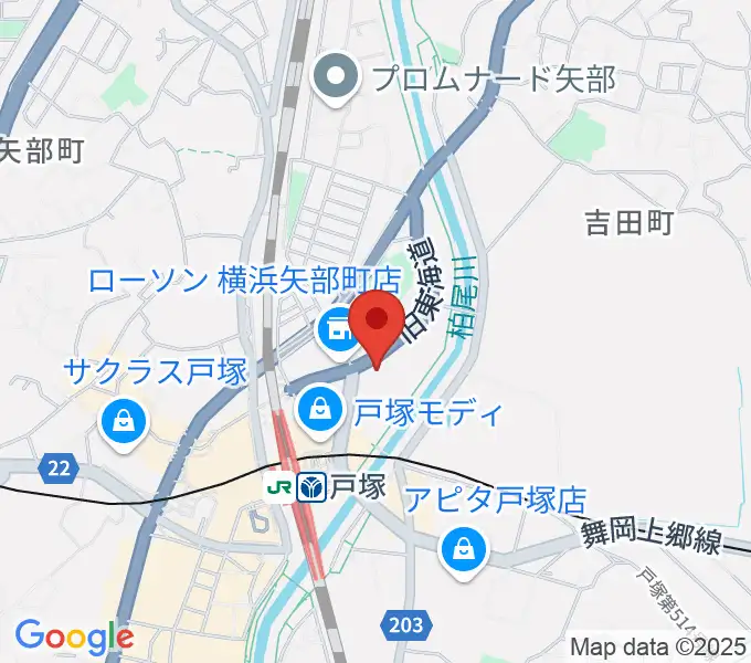 修理屋ぎたべーの地図