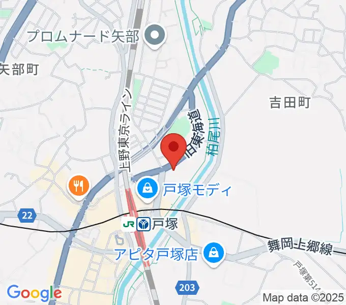 修理屋ぎたべーの地図
