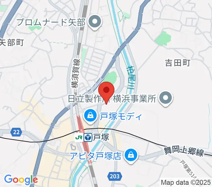 修理屋ぎたべーの地図