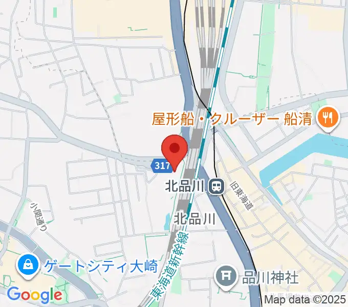 キリスト品川教会 グローリア・チャペルの地図