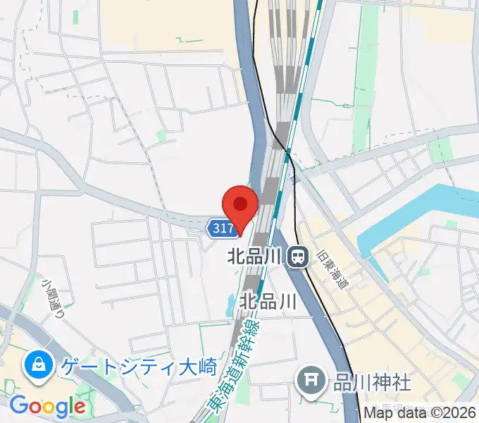 キリスト品川教会 グローリア・チャペルの地図