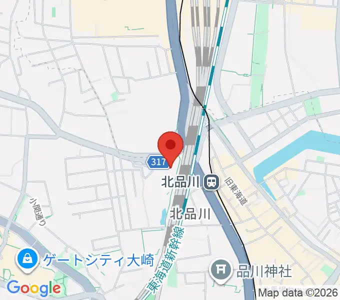 キリスト品川教会 グローリア・チャペルの地図