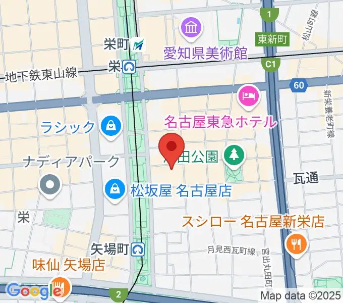 Sakae Baseの地図