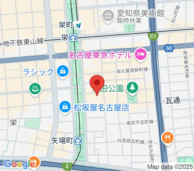 Sakae Baseの地図