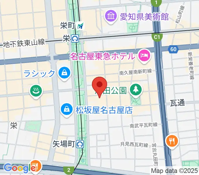 Sakae Baseの地図