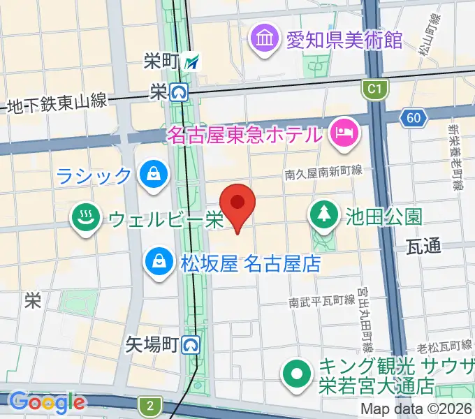 Sakae Baseの地図