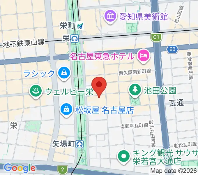 Sakae Baseの地図