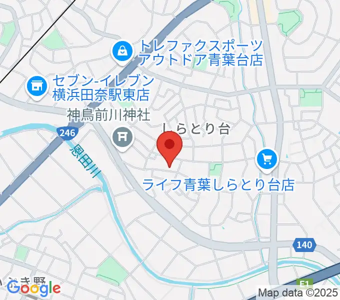 子供のためのバイオリンレッスン Cocoronの地図