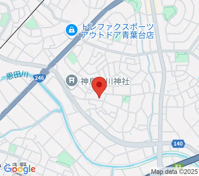 子供のためのバイオリンレッスン Cocoronの地図
