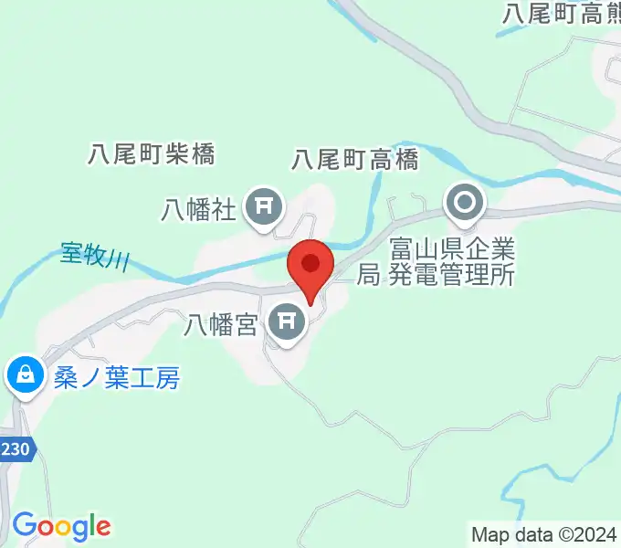 なかのピアノ教室の地図