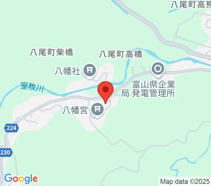 なかのピアノ教室の地図