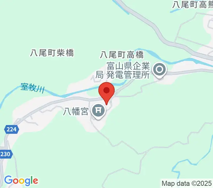 なかのピアノ教室の地図