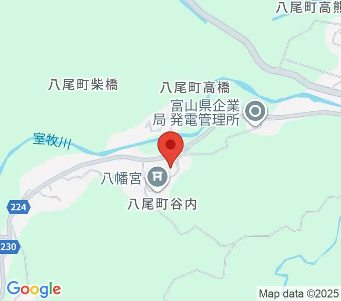 なかのピアノ教室の地図