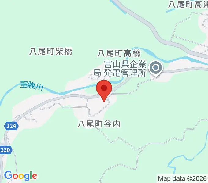 なかのピアノ教室の地図