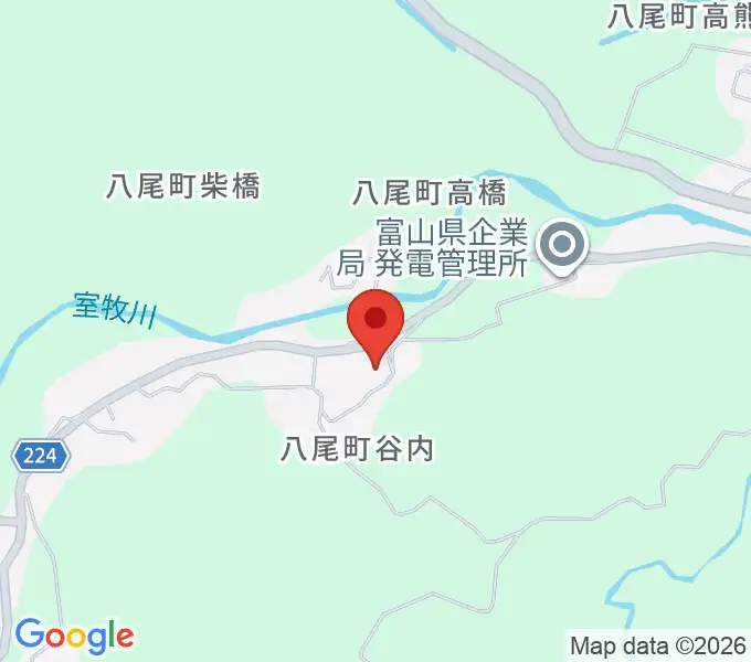 なかのピアノ教室の地図