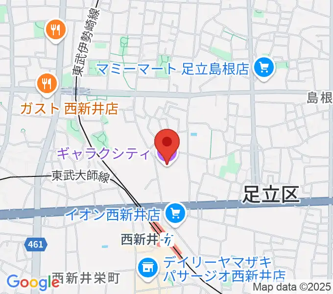 まるちたいけんドームの地図