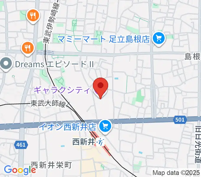 まるちたいけんドームの地図