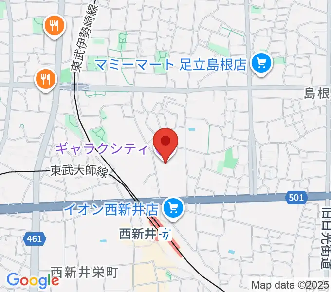 まるちたいけんドームの地図