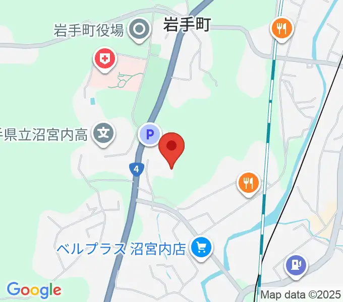 石神の丘美術館の地図