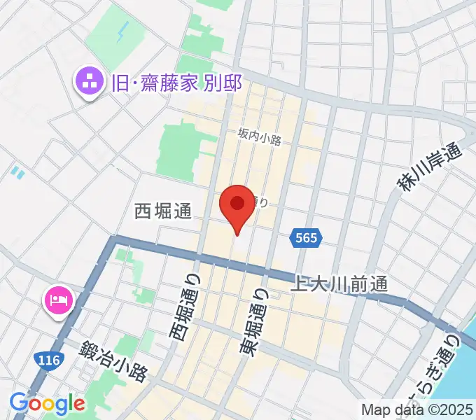 柳都SHOW!CASE!!の地図