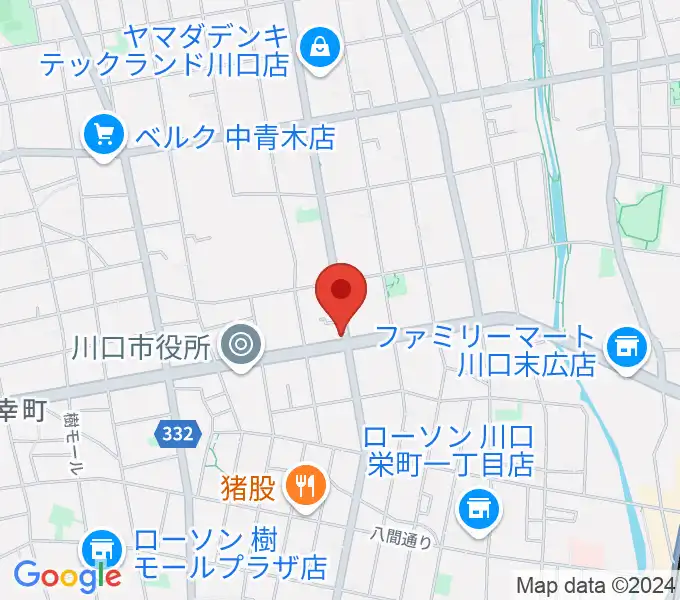 さいとう音楽教室の地図