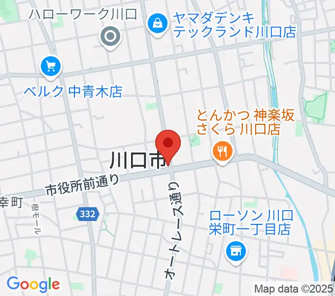 さいとう音楽教室の地図