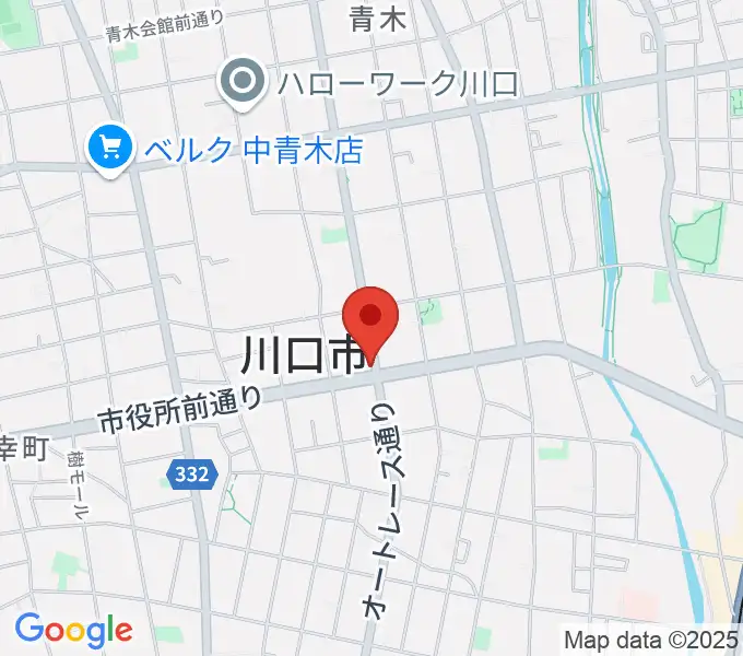 さいとう音楽教室の地図