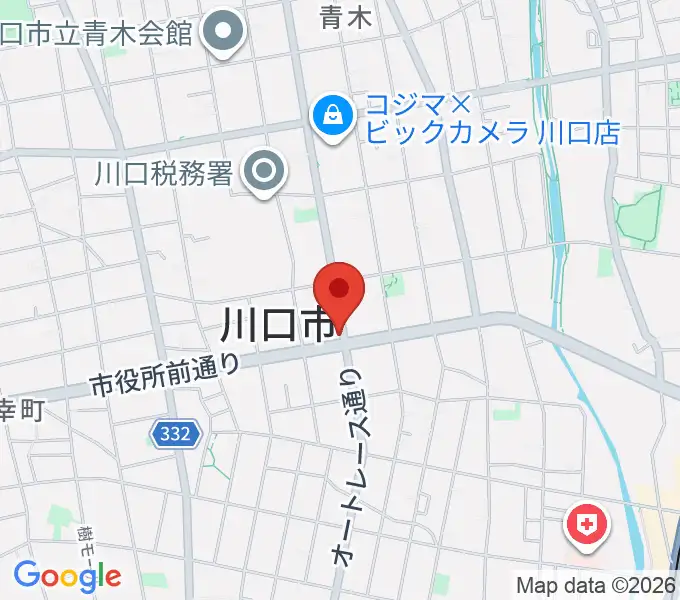 さいとう音楽教室の地図