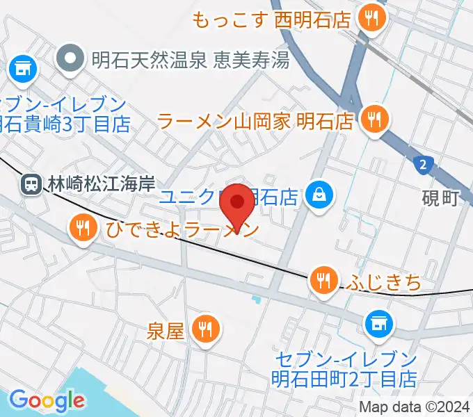 スタジオファンフルの地図