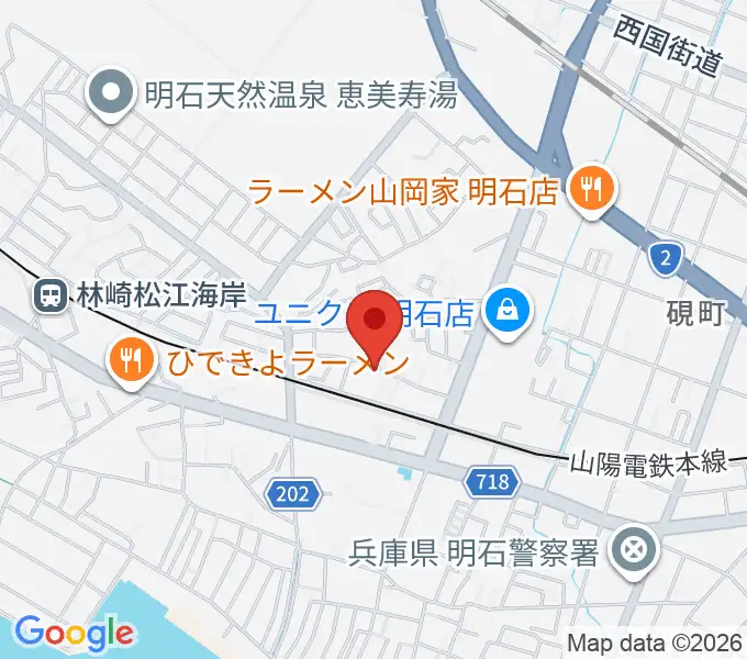 スタジオファンフルの地図