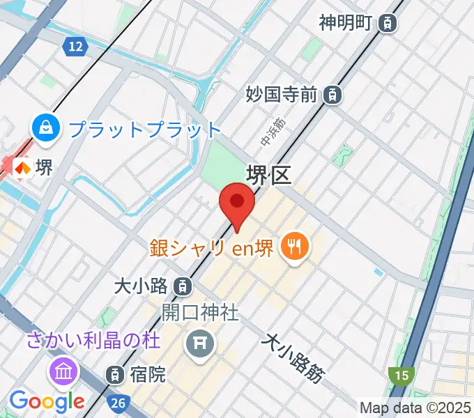 HOUSE of JAZZの地図