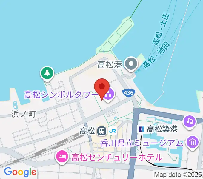 e-とぴあ・かがわの地図