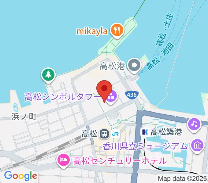 e-とぴあ・かがわの地図