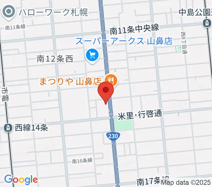 ピアノプラザセイヤスターツの地図