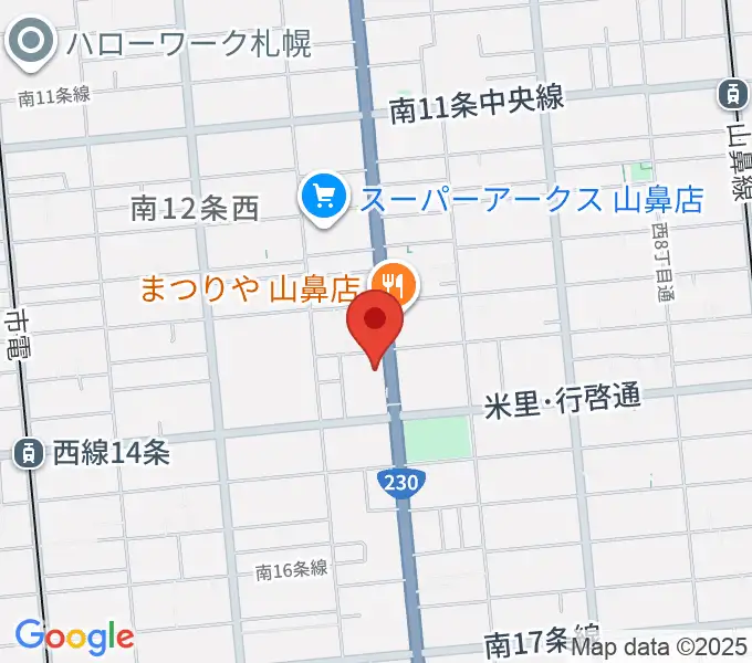 ピアノプラザセイヤスターツの地図
