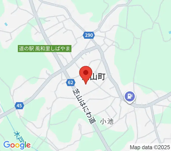 芝山文化センターの地図