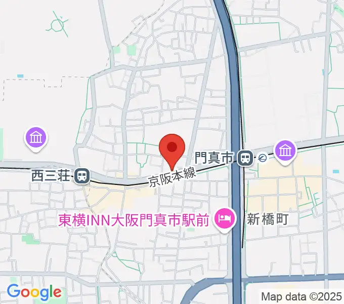 グランスタジオの地図