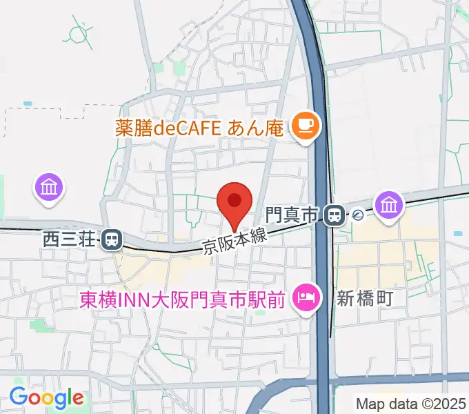 グランスタジオの地図