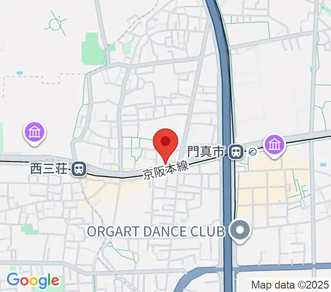 グランスタジオの地図