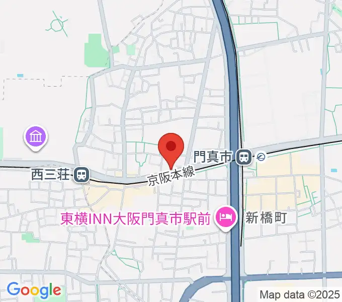 グランスタジオの地図