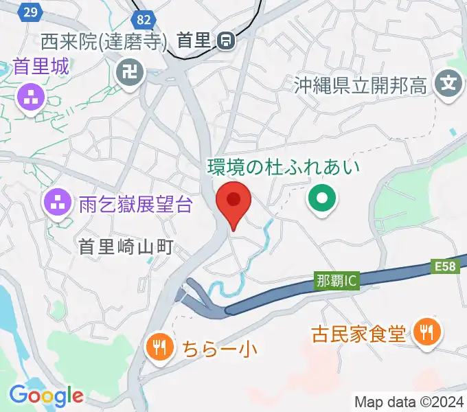 アルテ赤田ギャラリーホールの地図