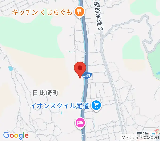 なかた美術館の地図