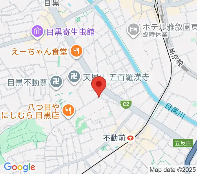 目黒 青猫の地図