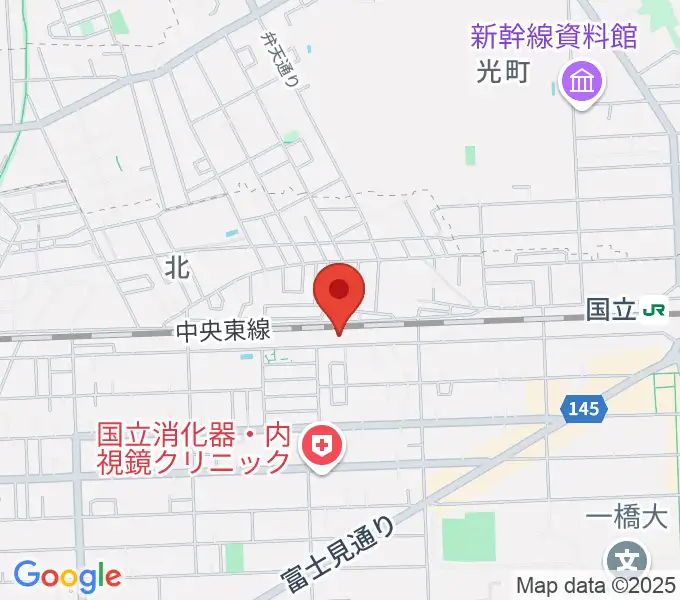 国立リバプールの地図
