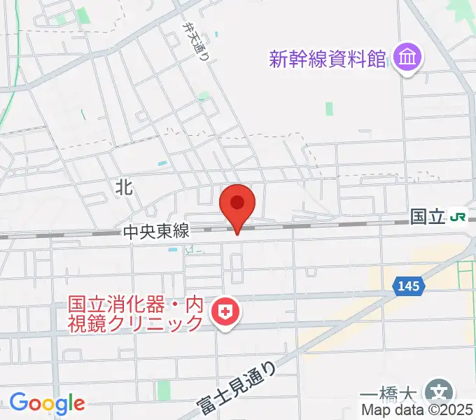 国立リバプールの地図