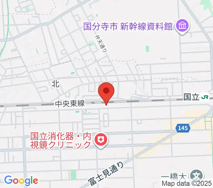 国立リバプールの地図