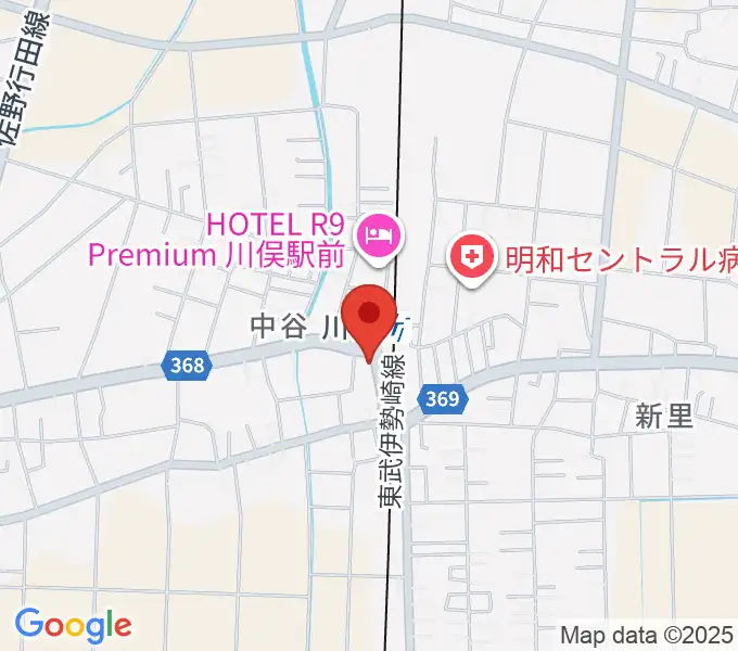 GREEN STREET MUSIC SCHOOLの地図