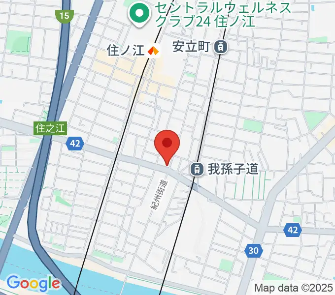 アンリュウリコーダーギャラリーの地図